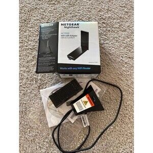 NETGEAR AC1900 Wi-Fi USB 3.0 Adapter for Desktop PC | Dual Band Wifi Stick